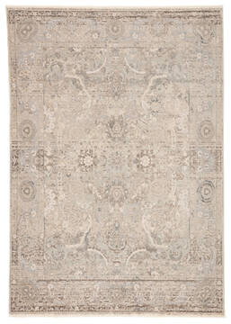 Jaipur Living Vienne Grey Runner 6 to 9 ft Polyester and Viscose Carpet 139742