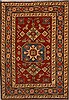 Kazak Red Hand Knotted 33 X 49  Area Rug 251-14016 Thumb 0