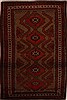 Khan Mohammadi Brown Hand Knotted 36 X 53  Area Rug 251-14019 Thumb 0