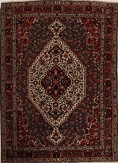 Persian Bakhtiar Multicolor Rectangle 9x12 ft Wool Carpet 14235