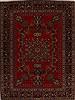 Tabriz Red Hand Knotted 95 X 129  Area Rug 251-14269 Thumb 0