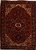 Heriz Red Hand Knotted 82 X 110  Area Rug 251-14420 Thumb 0