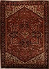 Heriz Red Hand Knotted 96 X 135  Area Rug 251-14481 Thumb 0