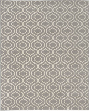 Nourison Jubilant Grey Rectangle 7x10 ft Polypropylene Carpet 141451