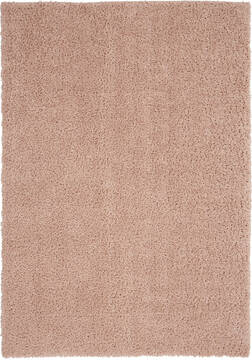 Nourison Malibu Shag Purple Rectangle 7x10 ft Polypropylene Carpet 141667