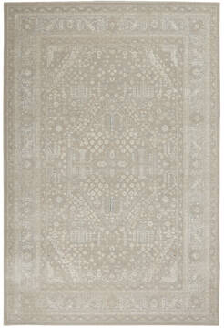 Nourison Malta Beige Rectangle 4x6 ft Polypropylene Carpet 141719