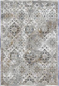 Dynamic AMARA Grey Rectangle 2x4 ft  Carpet 143607