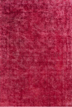 Pakistani Overdyed Red Rectangle 6x9 ft Wool Carpet 145014