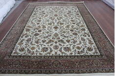 Persian Beige Hand Knotted 8'2" X 11'6"  Area Rug 902-146609