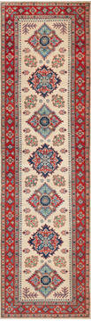 Kazak Red Runner Hand Knotted 2'9" X 9'6"  Area Rug 700-147077