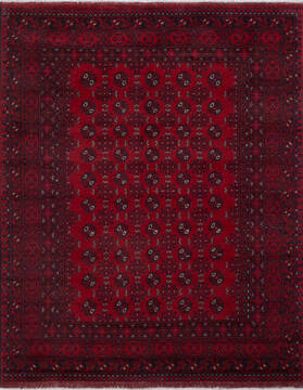Other Red Hand Knotted 5'2" X 6'5"  Area Rug 700-147833