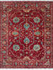 Chobi Red Hand Knotted 51 X 66  Area Rug 700-147909 Thumb 0