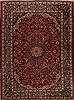 Najaf-abad Red Hand Knotted 114 X 159  Area Rug 251-15666 Thumb 0