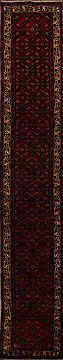 Persian Hamedan Red Runner 16 to 20 ft Wool Carpet 15711