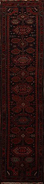 Persian Kurdi Blue Runner 16 to 20 ft Wool Carpet 15731
