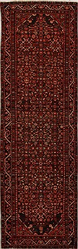 Persian Hamedan Multicolor Runner 10 to 12 ft Wool Carpet 15923