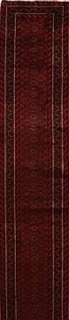 Persian Hamedan Multicolor Runner 16 to 20 ft Wool Carpet 16058