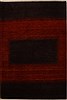 Gabbeh Brown Hand Knotted 40 X 511  Area Rug 250-16121 Thumb 0