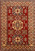 Kazak Red Hand Knotted 78 X 107  Area Rug 250-16666 Thumb 0