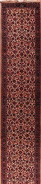 Persian Mashad White Runner 26 ft and Larger Wool Carpet 16890