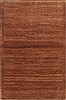Gabbeh Brown Hand Knotted 40 X 510  Area Rug 250-17044 Thumb 0