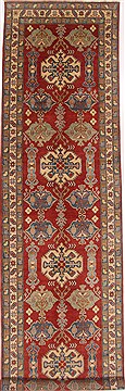 Kazak Red Runner Hand Knotted 4'11" X 18'2"  Area Rug 250-17684