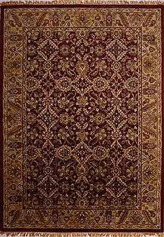 Jaipur Red Hand Tufted 8'0" X 11'0"  Area Rug 100-18113