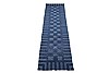 Indo-Nepal Blue Runner Hand Knotted 28 X 100  Area Rug 151-18252 Thumb 0