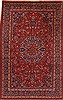 Mashad Red Hand Knotted 66 X 103  Area Rug 250-19276 Thumb 0