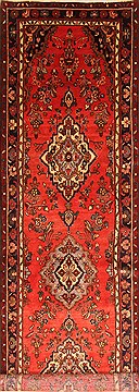 Persian Mehravan Red Runner 13 to 15 ft Wool Carpet 20520