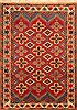 Yalameh Red Hand Knotted 67 X 90  Area Rug 100-20709 Thumb 0