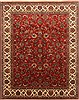 Kashmar Red Hand Knotted 82 X 100  Area Rug 250-20796 Thumb 0
