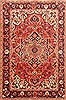 Bakhtiar Red Hand Knotted 71 X 104  Area Rug 100-20821 Thumb 0