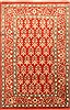 Gabbeh Red Hand Knotted 66 X 910  Area Rug 250-21036 Thumb 0