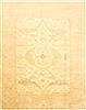 Oushak Beige Hand Knotted 80 X 101  Area Rug 250-21603 Thumb 0