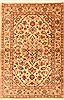 Kashan Brown Hand Knotted 34 X 51  Area Rug 100-22316 Thumb 0