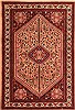 Abadeh Red Hand Knotted 34 X 411  Area Rug 100-22346 Thumb 0