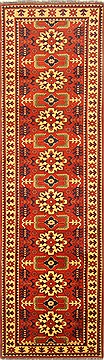 Turkman Brown Runner Hand Knotted 2'11" X 9'9"  Area Rug 250-22695