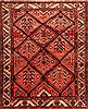 Shahsavan Red Hand Knotted 57 X 611  Area Rug 100-22703 Thumb 0