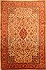Sarouk Red Hand Knotted 610 X 105  Area Rug 100-23206 Thumb 0
