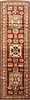 Kazak Red Runner Hand Knotted 27 X 87  Area Rug 250-23312 Thumb 0