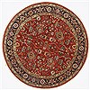 Serapi Brown Round Hand Knotted 60 X 60  Area Rug 250-23558 Thumb 0