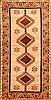 Gabbeh Beige Hand Knotted 38 X 72  Area Rug 100-24374 Thumb 0