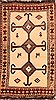 Gabbeh Beige Hand Knotted 36 X 62  Area Rug 100-24397 Thumb 0