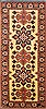 Turkman Yellow Runner Hand Knotted 29 X 68  Area Rug 250-24635 Thumb 0