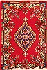 Baluch Red Square Hand Knotted 18 X 24  Area Rug 253-25466 Thumb 0