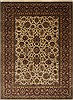 Kashan Beige Hand Knotted 811 X 1110  Area Rug 250-25670 Thumb 0