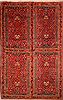 Qashqai Red Hand Knotted 105 X 1610  Area Rug 253-25672 Thumb 0