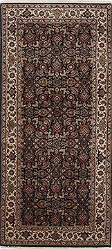 Herati Beige Hand Knotted 2'7" X 5'6"  Area Rug 250-25861