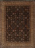 Kashan Beige Hand Knotted 811 X 123  Area Rug 250-26189 Thumb 0